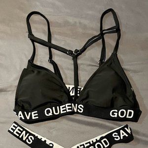 Britts Blossoms God Save Queens Bikini